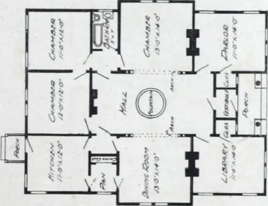 An illustration from Artistic homes / Herbert C. Chivers, architect., 1905, leaf 54