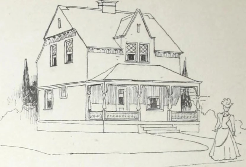 An illustration from Artistic homes / Herbert C. Chivers, architect., 1905, leaf 57