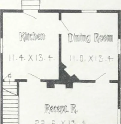 An illustration from Artistic homes / Herbert C. Chivers, architect., 1905, leaf 57