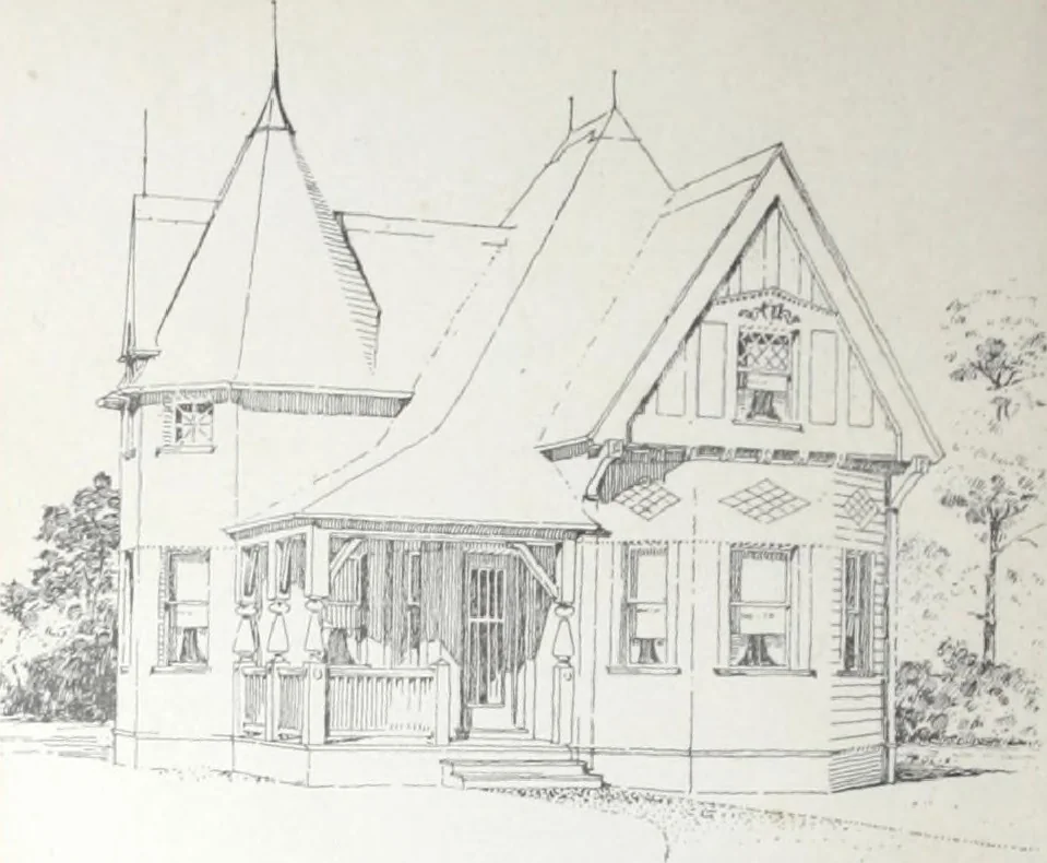 An illustration from Artistic homes / Herbert C. Chivers, architect., 1905, leaf 59