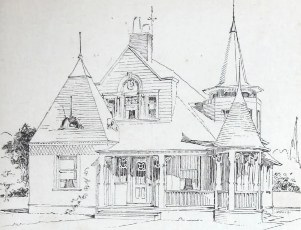 An illustration from Artistic homes / Herbert C. Chivers, architect., 1905, leaf 60