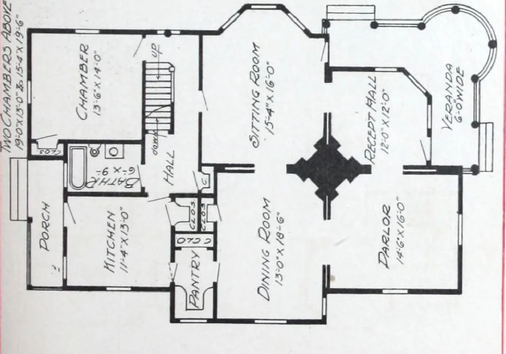 An illustration from Artistic homes / Herbert C. Chivers, architect., 1905, leaf 60