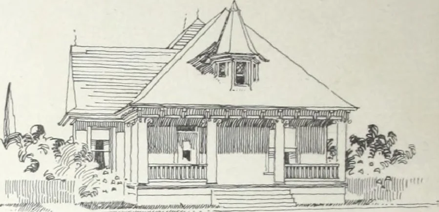 An illustration from Artistic homes / Herbert C. Chivers, architect., 1905, leaf 61