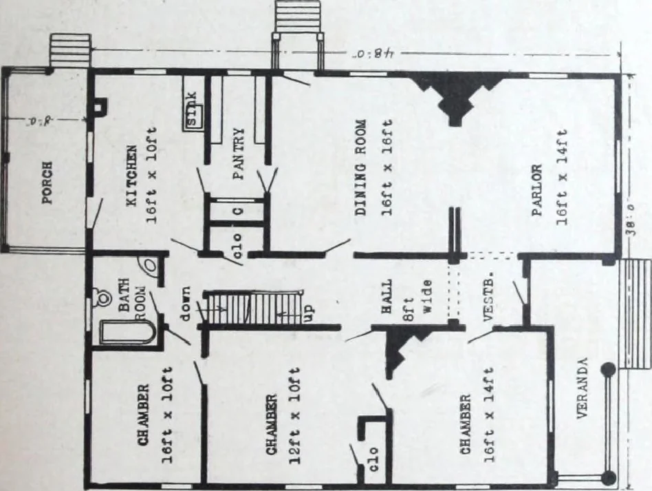 An illustration from Artistic homes / Herbert C. Chivers, architect., 1905, leaf 62