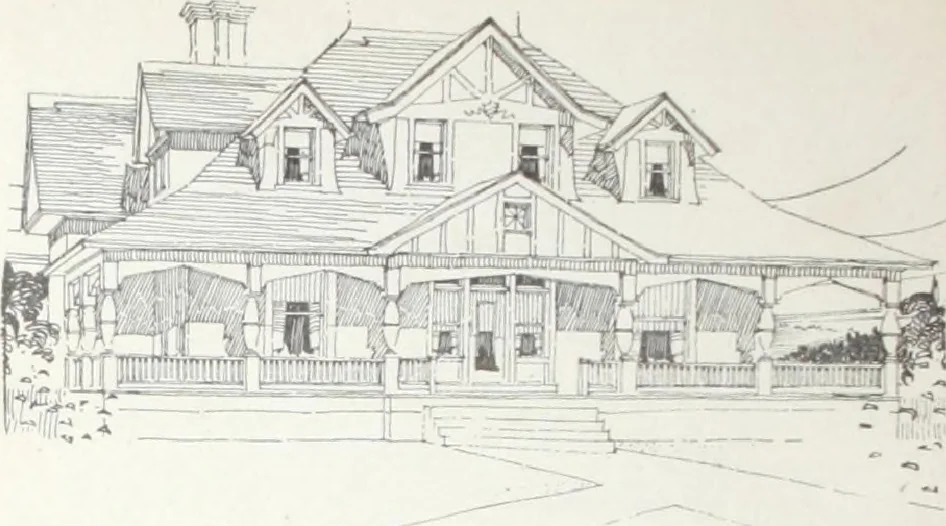 An illustration from Artistic homes / Herbert C. Chivers, architect., 1905, leaf 63