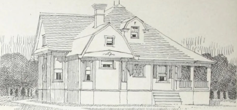 An illustration from Artistic homes / Herbert C. Chivers, architect., 1905, leaf 67