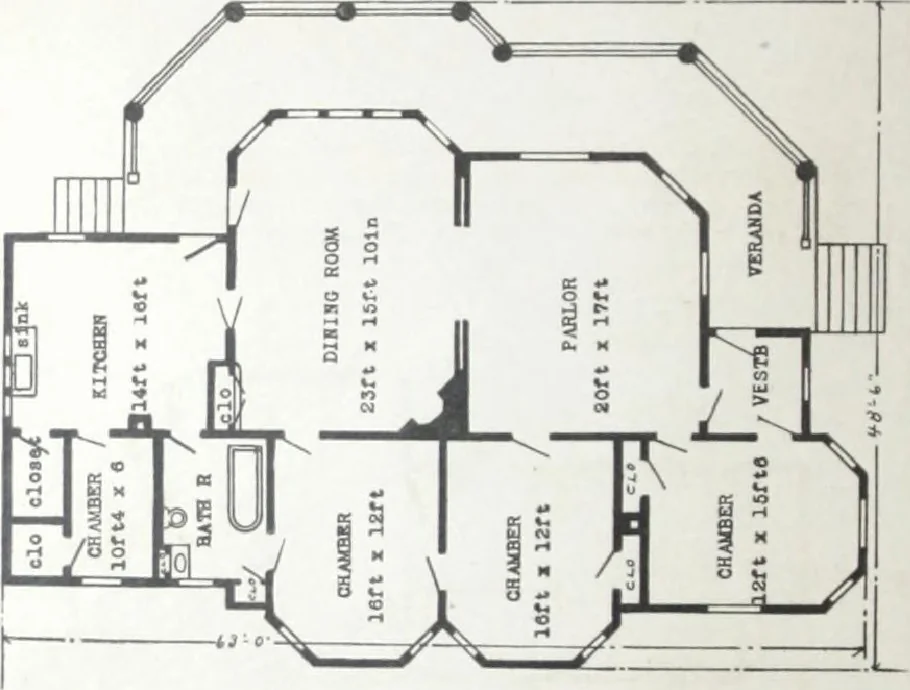 An illustration from Artistic homes / Herbert C. Chivers, architect., 1905, leaf 67