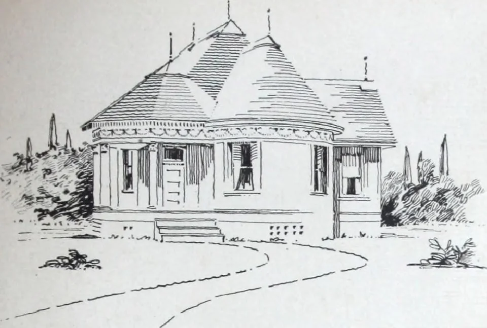 An illustration from Artistic homes / Herbert C. Chivers, architect., 1905, leaf 68
