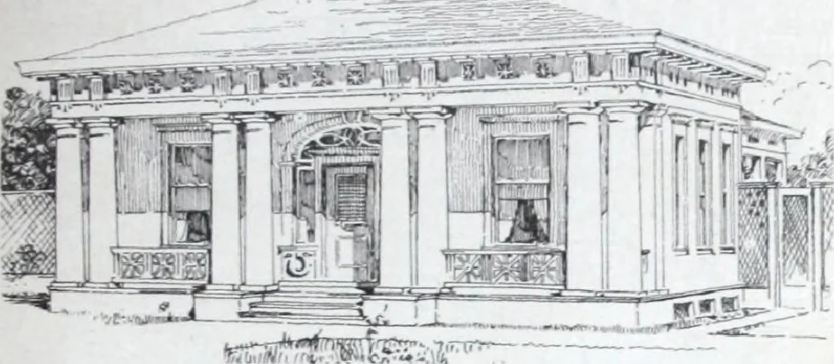 An illustration from Artistic homes / Herbert C. Chivers, architect., 1905, leaf 70