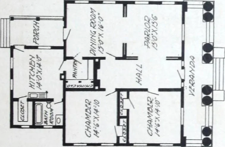 An illustration from Artistic homes / Herbert C. Chivers, architect., 1905, leaf 70