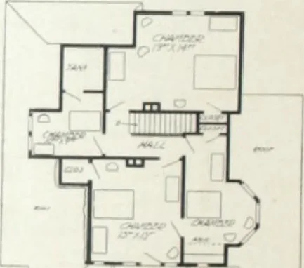 An illustration from Artistic homes / Herbert C. Chivers, architect., 1905, leaf 71