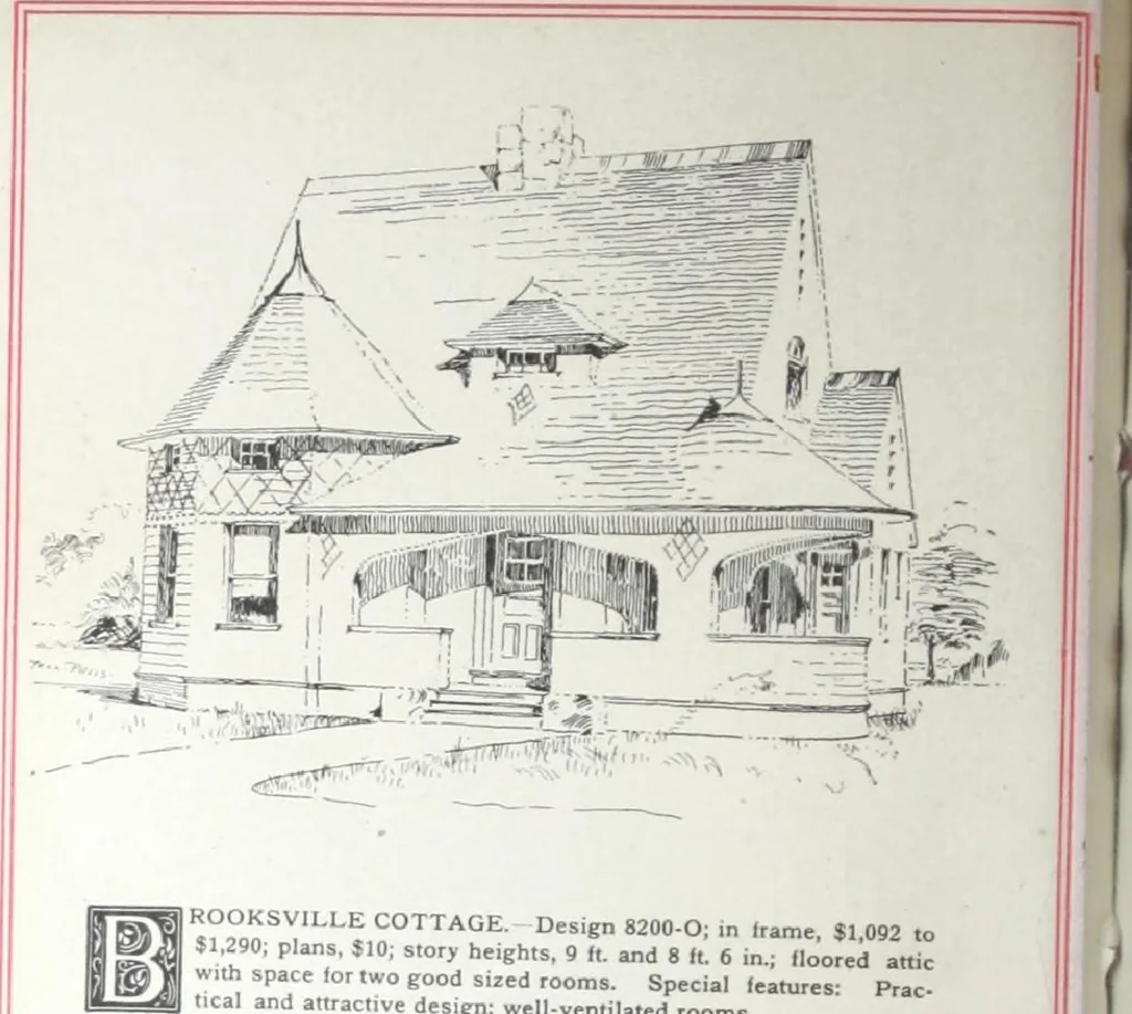An illustration from Artistic homes / Herbert C. Chivers, architect., 1905, leaf 73