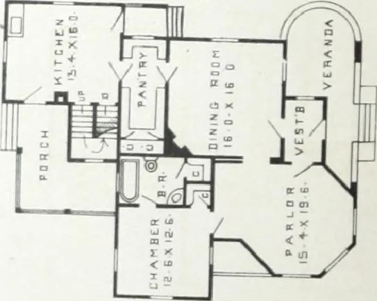 An illustration from Artistic homes / Herbert C. Chivers, architect., 1905, leaf 73