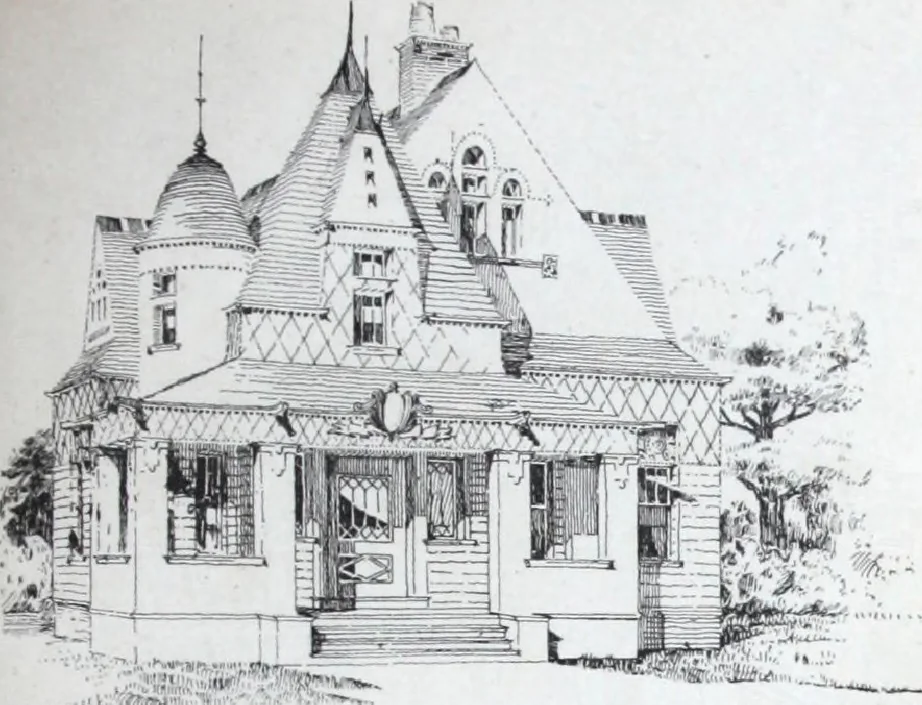 An illustration from Artistic homes / Herbert C. Chivers, architect., 1905, leaf 76