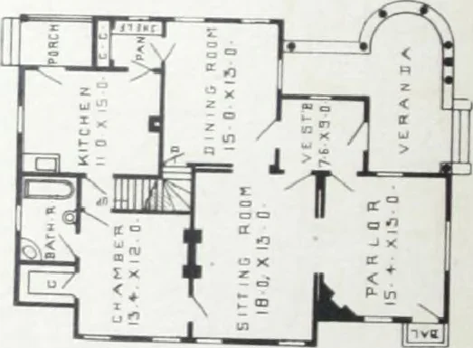 An illustration from Artistic homes / Herbert C. Chivers, architect., 1905, leaf 77