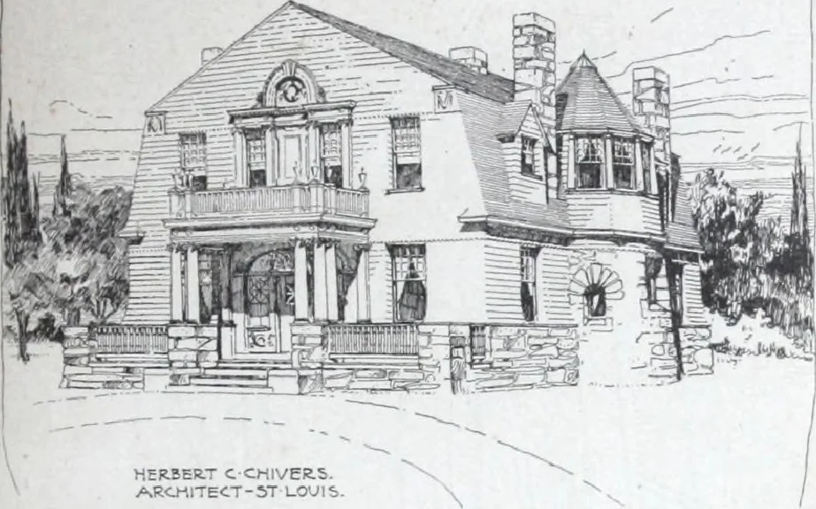 An illustration from Artistic homes / Herbert C. Chivers, architect., 1905, leaf 78