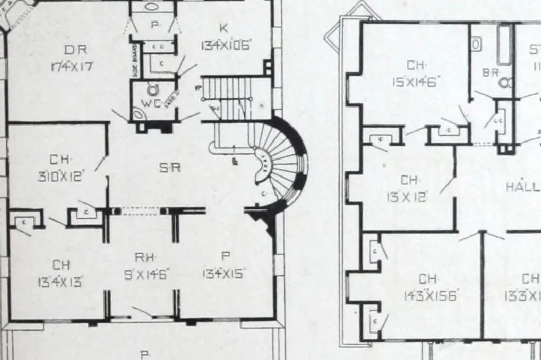 An illustration from Artistic homes / Herbert C. Chivers, architect., 1905, leaf 78