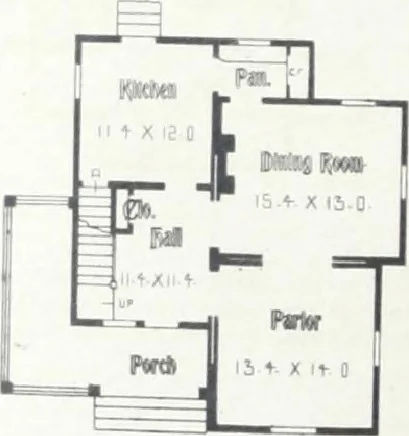 An illustration from Artistic homes / Herbert C. Chivers, architect., 1905, leaf 81
