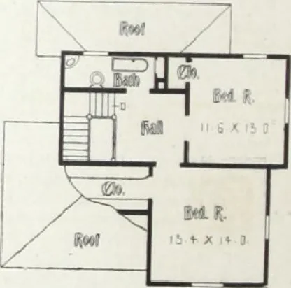 An illustration from Artistic homes / Herbert C. Chivers, architect., 1905, leaf 81