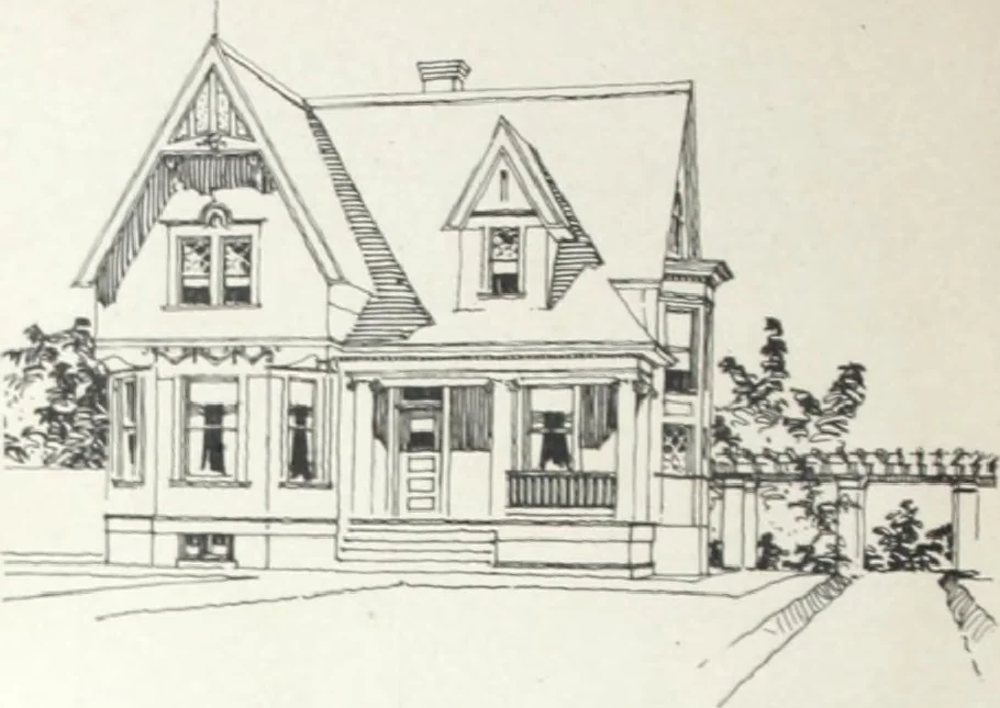 An illustration from Artistic homes / Herbert C. Chivers, architect., 1905, leaf 83