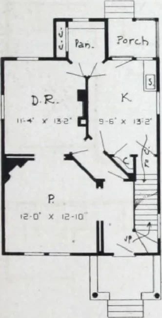 An illustration from Artistic homes / Herbert C. Chivers, architect., 1905, leaf 86