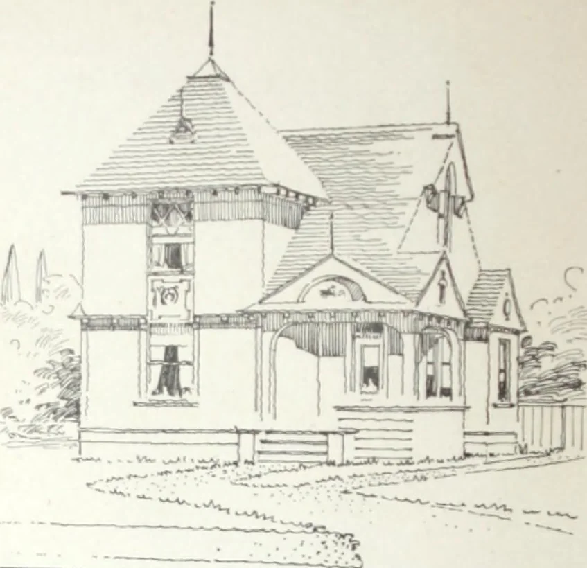 An illustration from Artistic homes / Herbert C. Chivers, architect., 1905, leaf 91