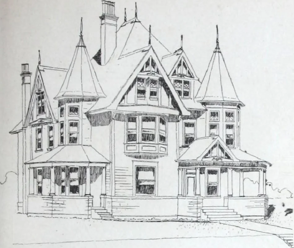 An illustration from Artistic homes / Herbert C. Chivers, architect., 1905, leaf 94