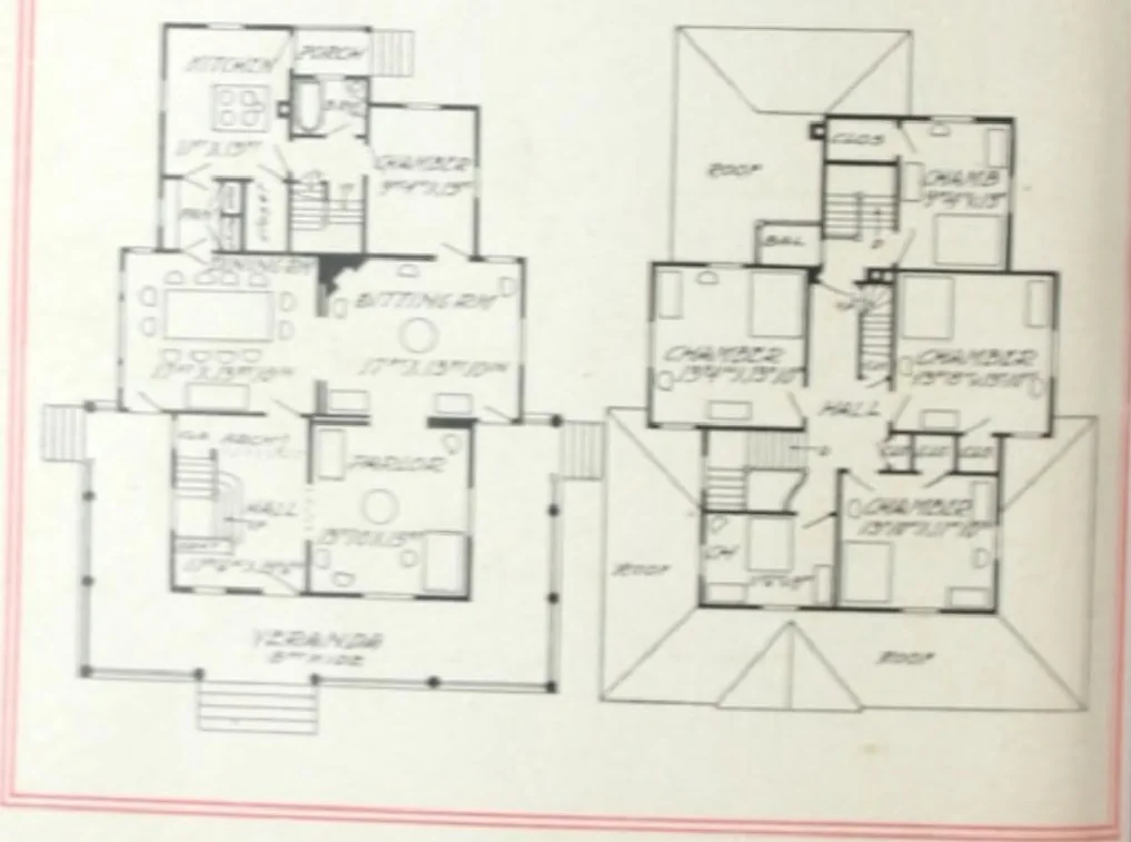 An illustration from Artistic homes / Herbert C. Chivers, architect., 1905, leaf 95