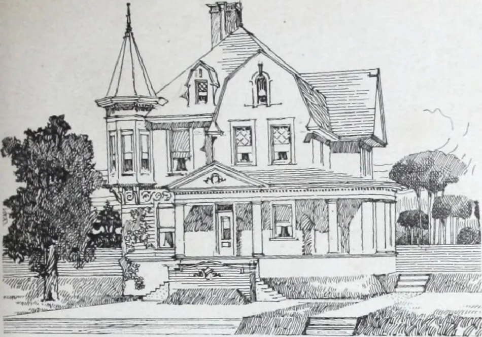An illustration from Artistic homes / Herbert C. Chivers, architect., 1905, leaf 96