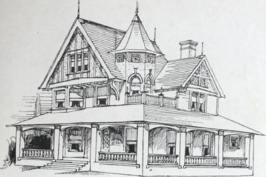 An illustration from Artistic homes / Herbert C. Chivers, architect., 1905, leaf 98