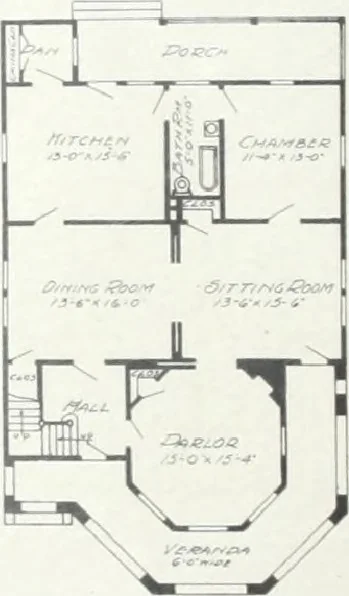 An illustration from Artistic homes / Herbert C. Chivers, architect., 1905, leaf 99
