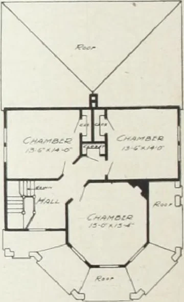 An illustration from Artistic homes / Herbert C. Chivers, architect., 1905, leaf 99