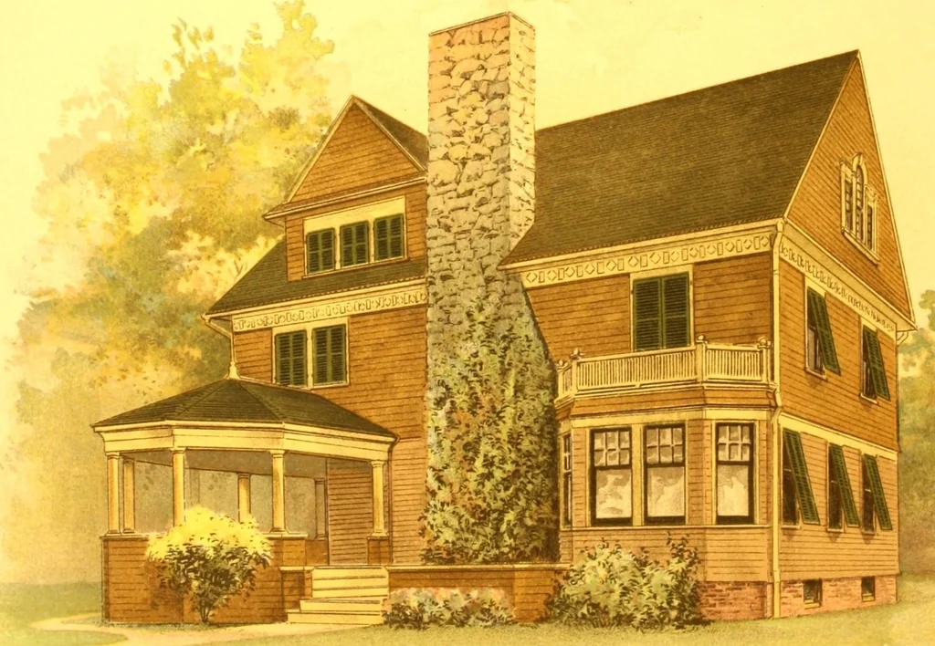 An illustration from Artistic house painting., 1895, leaf 14