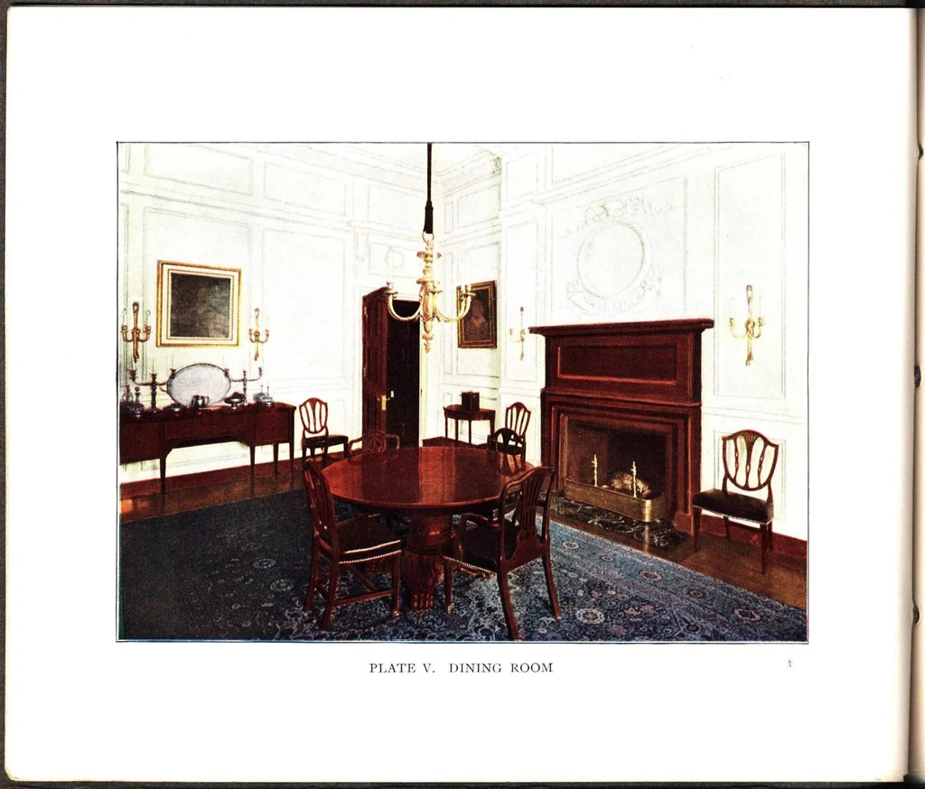 An illustration from Artistic interiors for homes., 1909, leaf 13
