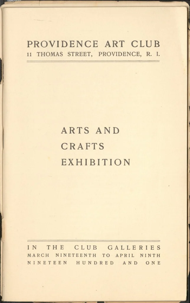 An illustration from Arts and crafts exhibition., 1901, leaf 2