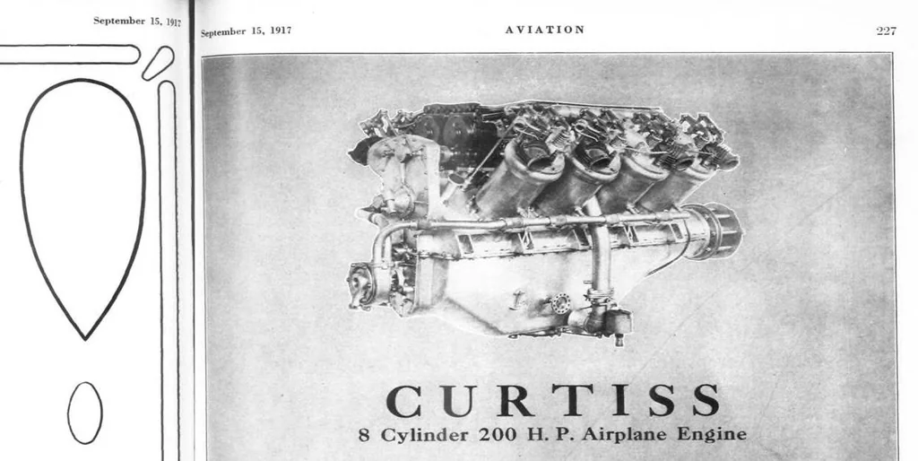An illustration from Aviation Week 1917-09-15, 1917, leaf 7