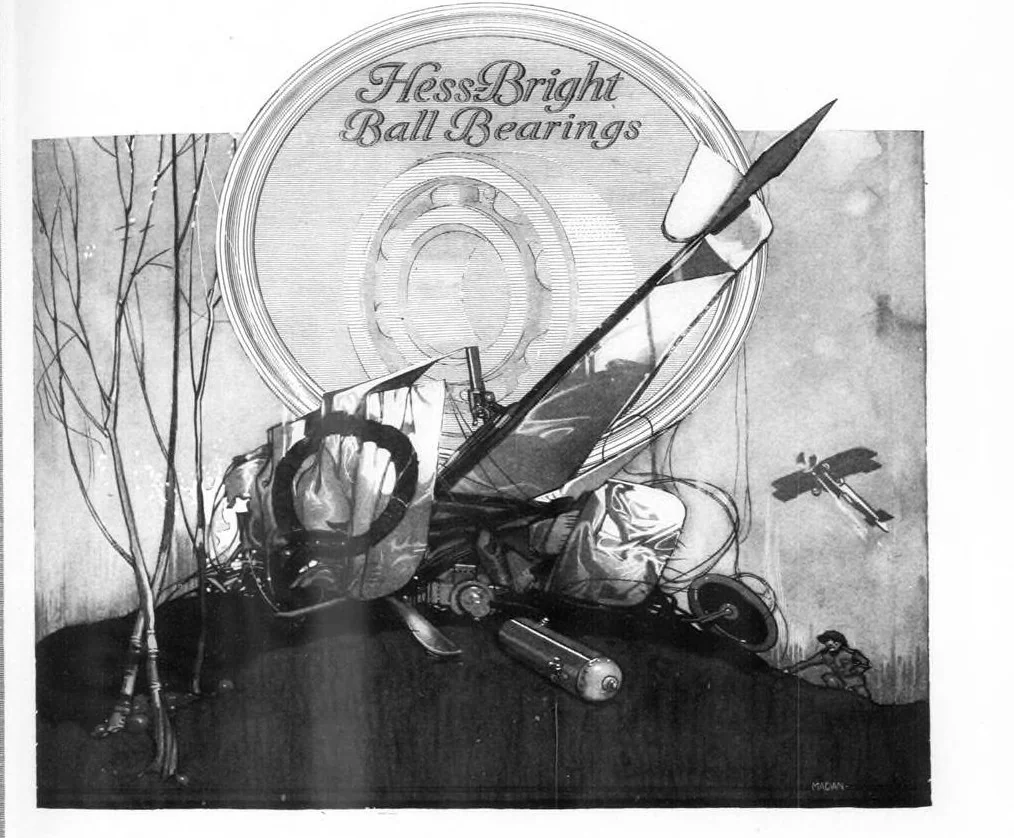An illustration from Aviation Week 1918-02-15, 1918, leaf 35