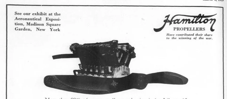 An illustration from Aviation Week 1919-03-01, 1919, leaf 35