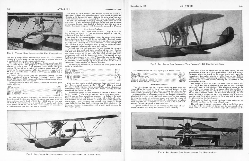 An illustration from Aviation Week 1919-11-15, 1919, leaf 5