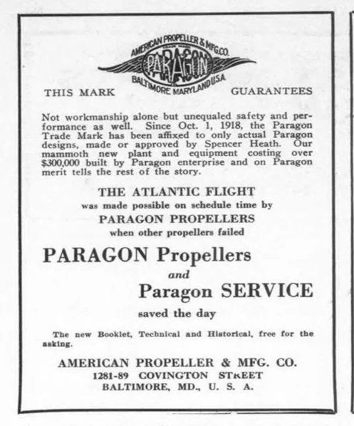 An illustration from Aviation Week 1920-01-15, 1920, leaf 20