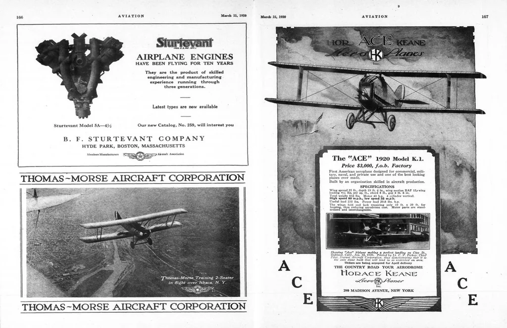 An illustration from Aviation Week 1920-03-15, 1920, leaf 15