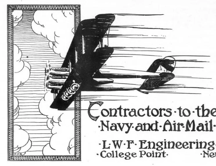 An illustration from Aviation Week 1920-07-01, 1920, leaf 14