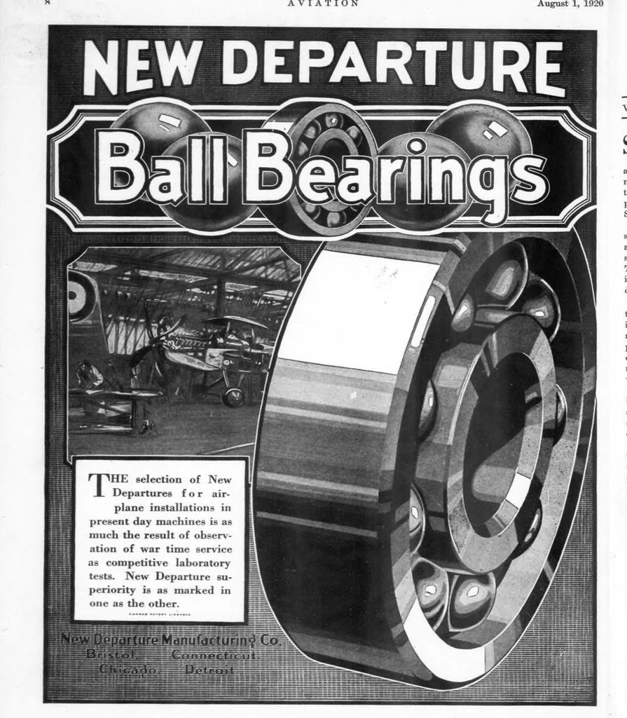 An illustration from Aviation Week 1920-08-01, 1920, leaf 1