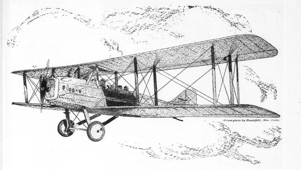An illustration from Aviation Week 1920-08-01, 1920, leaf 11