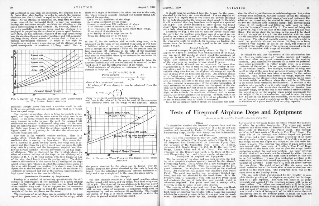 An illustration from Aviation Week 1920-08-01, 1920, leaf 7