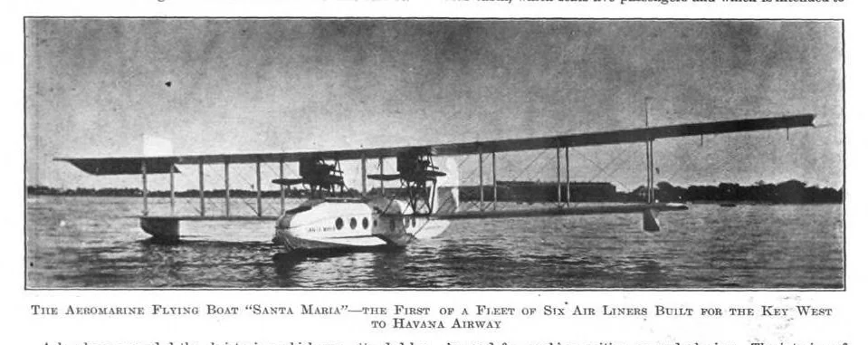 An illustration from Aviation Week 1920-11-01, 1920, leaf 7
