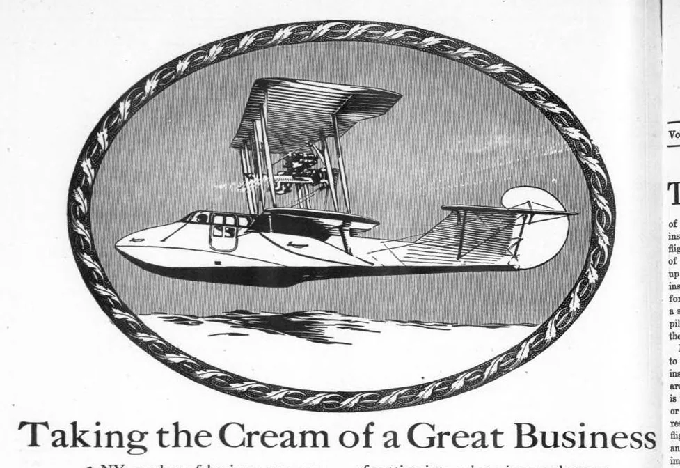 An illustration from Aviation Week 1920-11-29, 1920, leaf 1