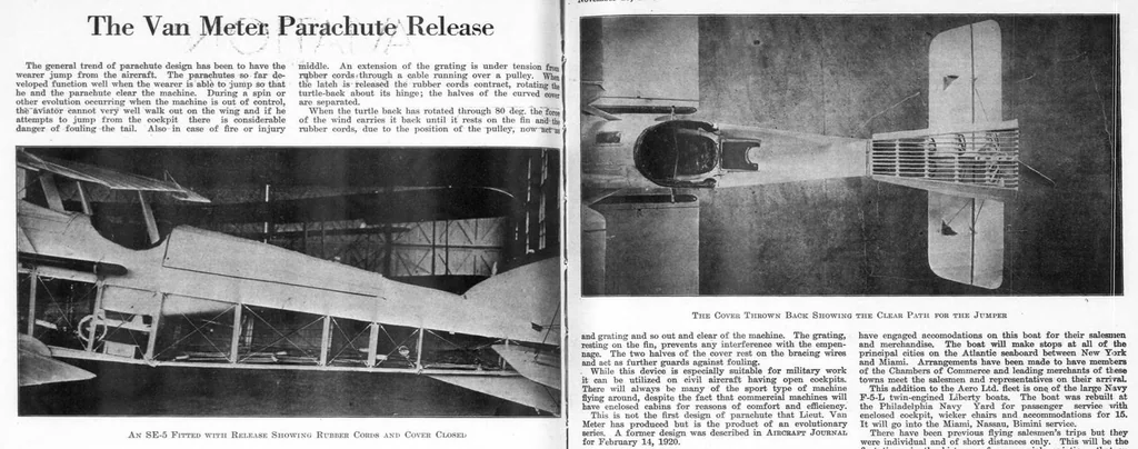 An illustration from Aviation Week 1920-11-29, 1920, leaf 2