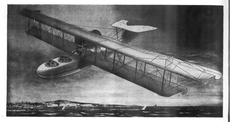An illustration from Aviation Week 1921-01-31, 1921, leaf 8