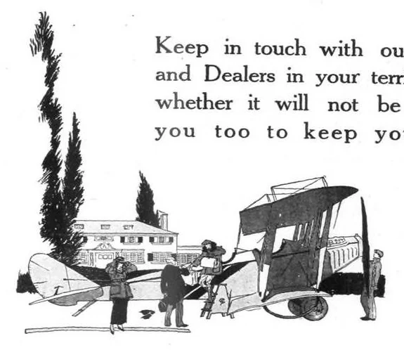 An illustration from Aviation Week 1921-02-14, 1921, leaf 1